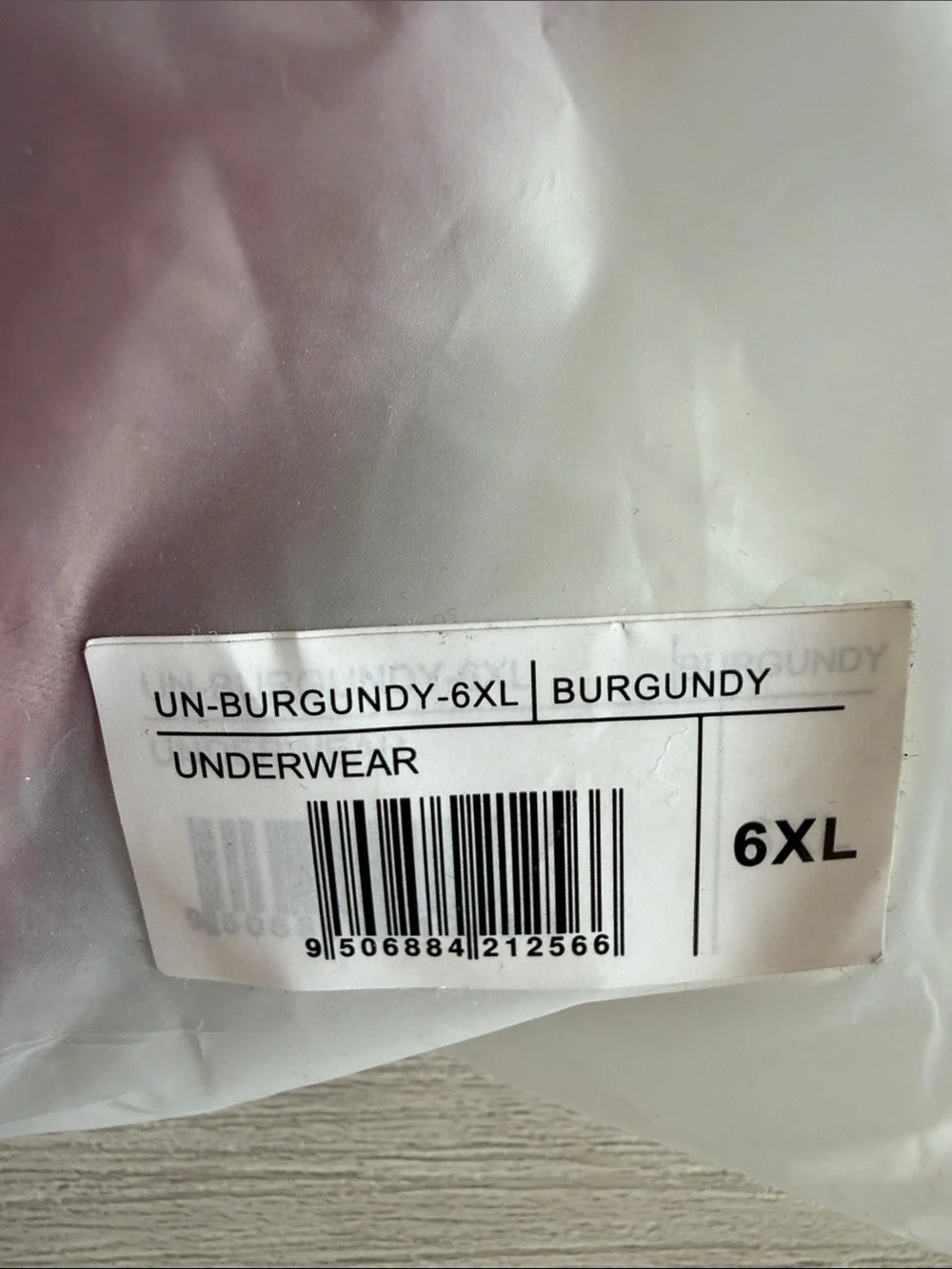 Built Different Boxer Briefs Red 6XL NWT IN PACKAGE